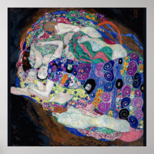 Het Poster van de Maagd Gustav Klimt