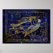 het poster van de maagdelijke constellatie (Voorkant)