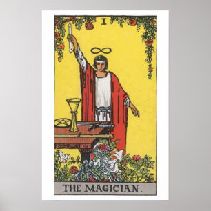 Het Poster van de Magicische Tarotkaart