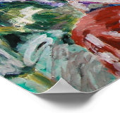 Het Poster van de paardenras (Hoek)