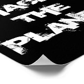 Het poster van de planeet hacken (Hoek)