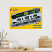 Het Poster van de Rad Mall "80's Soundtrack Septem (Keuken)