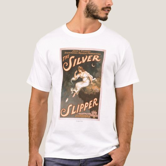 Het Poster van de Silver Slipper Musical Theater # T-shirt (Voorkant)