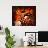 Het poster van de Spaanse Singer VANAF 14.95 uur (Thuiskantoor)