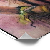 Het poster van de Speler van de Vloeiing/druk (Hoek)