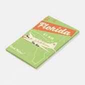 Het poster van de staat Florida. Post-it® Notes (Schuin)