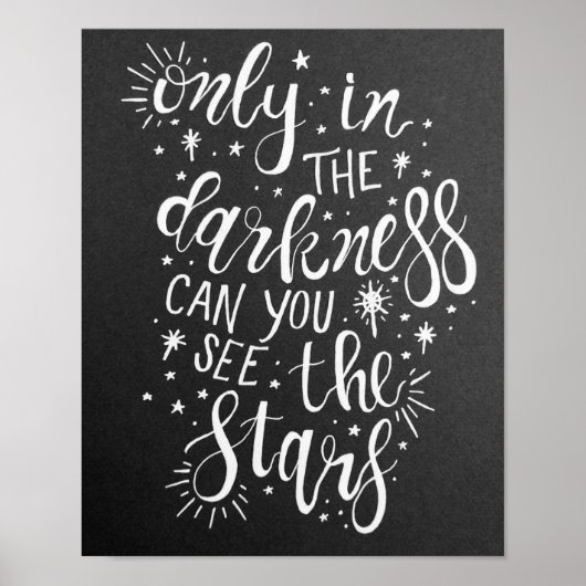 Het Poster van de sterren (Voorkant)