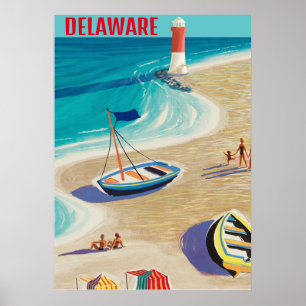 Het Poster van de stijl van de Shore