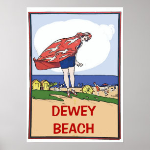 Het Poster van de stijl van de Shore