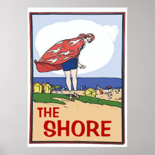 Het Poster van de stijl van de Shore