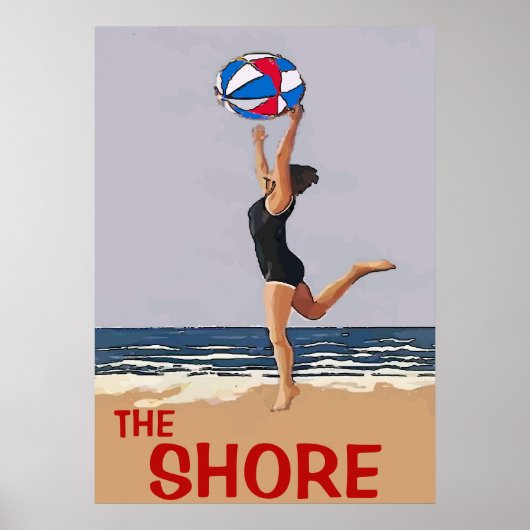 Het Poster van de stijl van de Shore (Voorkant)