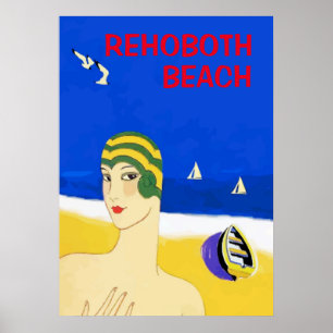 Het Poster van de  stijl van de Shore