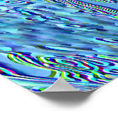Het Poster van de waterval (Hoek)