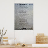 Het Poster van de Witches Chant (Keuken)