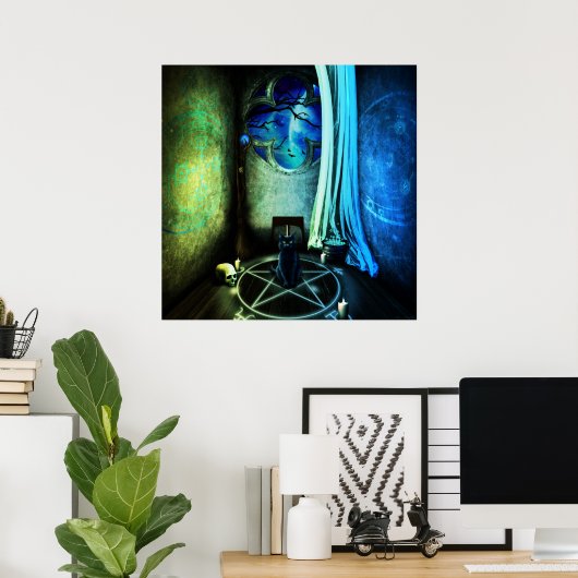Het Poster van de Witches Room (Thuiskantoor)