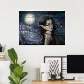 Het Poster van de Witching Hour Fairy (Thuiskantoor)