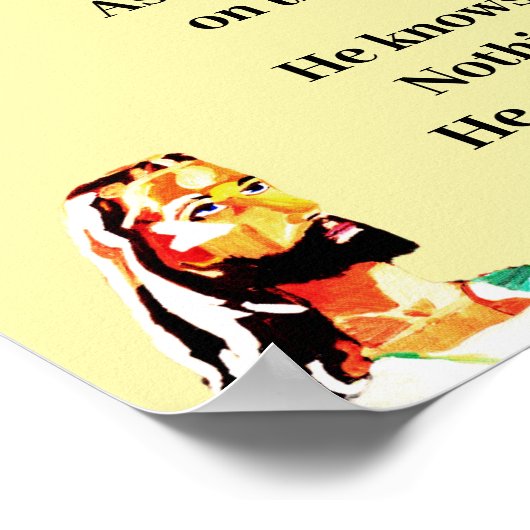 HET POSTER VAN DE ZWARE POEM (Hoek)