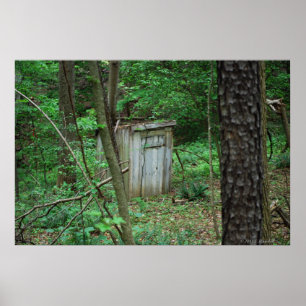 Het poster van het buitenhuis