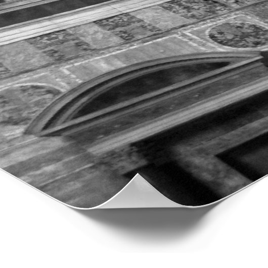 Het Poster van het Detail van het Pantheon (Hoek)