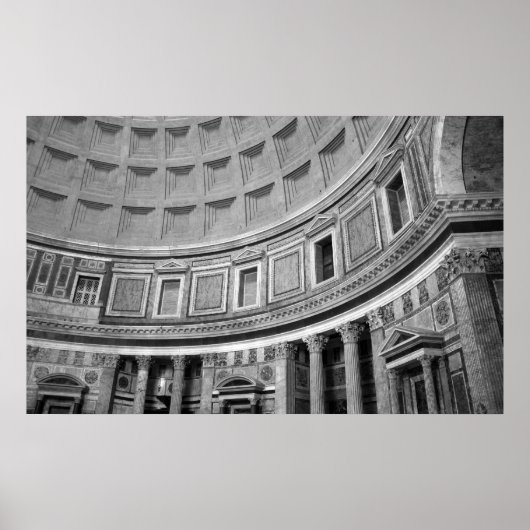 Het Poster van het Detail van het Pantheon (Voorkant)