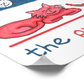 Het poster van het geluk (Hoek)