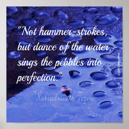 Het Poster van het Inspirerend Citaat van de doorz (Voorkant)