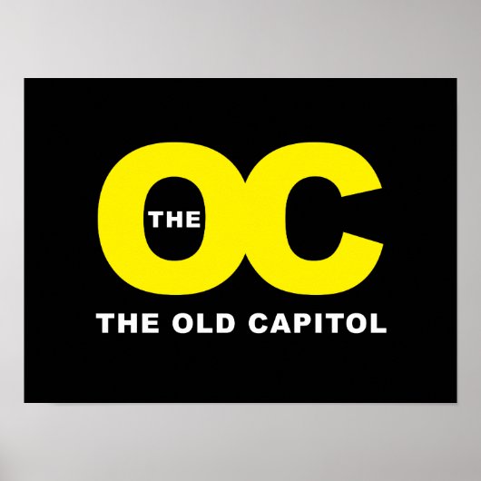 Het Poster van het oude kapitol (Voorkant)