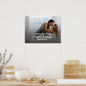 Het poster van het welkomstbord van de bruiloft me (Keuken)