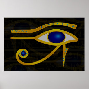 Het Poster van Horus Eye