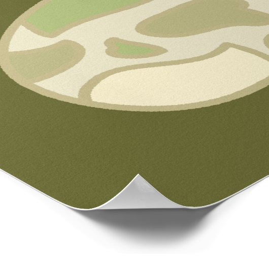 Het Poster van onze Troops Soldaat Baby ondersteun (Hoek)