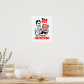 Het poster van Orwellian (Keuken)