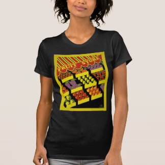 Het Poster van WPA van de Opslag van het fruit - T-shirt