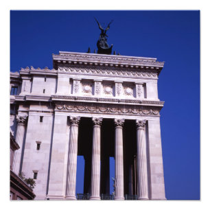 Het Poster Victor Emmanuel 2de Monument van Rome