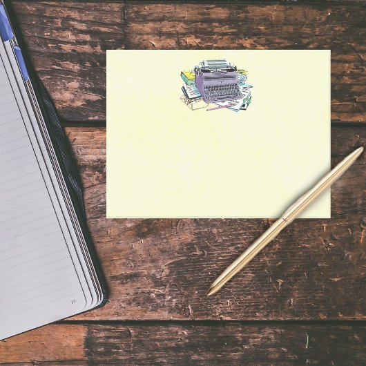 Het potlood van het Schrijfmachine van de Schrijfm Post-it® Notes