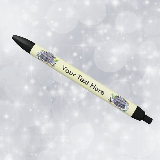 Het potlood van het Schrijfmachine van de Schrijfm Zwarte Inkt Pen