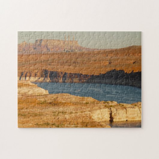 Het Powell Utah-meer. Jigzaag Puzzle Legpuzzel (Horizontaal)