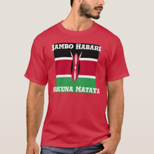 Het prachtige Amazing Jambo Habari shirt Hakuna ma
