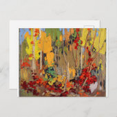 Het prachtige Canadese herfstlandschap van Tom Tho Briefkaart (Voorkant / Achterkant)