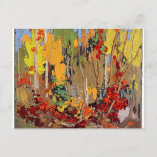 Het prachtige Canadese herfstlandschap van Tom Tho Briefkaart