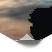 Het prachtige Cloud burst poster (Hoek)