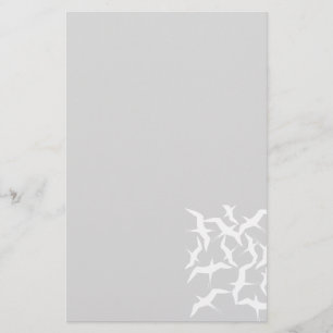 Het prachtige gevelenpatroon briefpapier