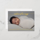 Het prachtige Intro Folie Briefkaart van de Aankon (Voorkant / Achterkant)