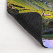 Het prachtige landschapslandschap van IJsland Muismat (Hoek)