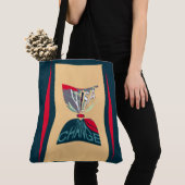 Het prachtige ontwerp van het citaat van de Tekst Tote Bag (Dichtbij)