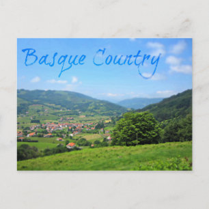 Het prachtige Spaanse dorp in Baskenland Briefkaart