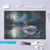 Het prachtige Swan Lake Tissuepapier (Craft)