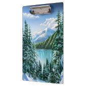 Het prachtige winterhemelbergmeer klembord (Links)