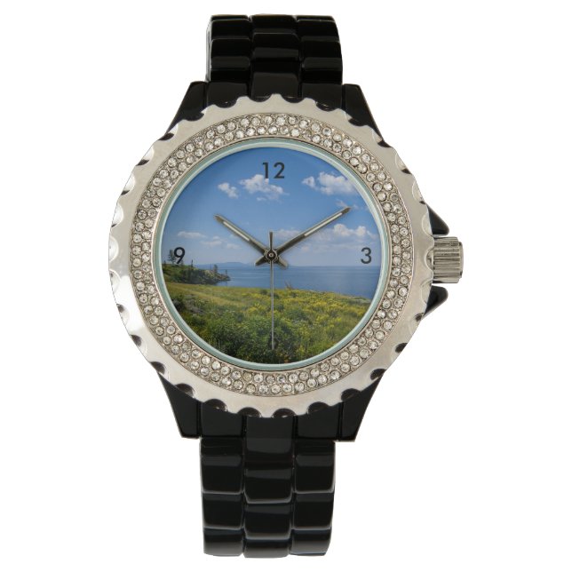 Het prachtige Yellowstone Lake Horloge (Voorkant)