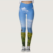 Het prachtige Yellowstone Lake Leggings (Voorkant)