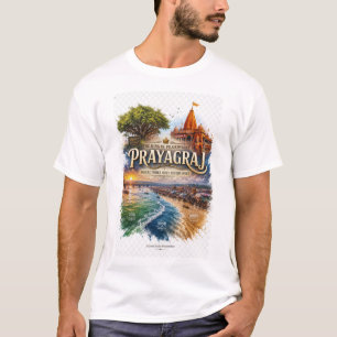 Het "Prayagraj" Holistische T-Shirt